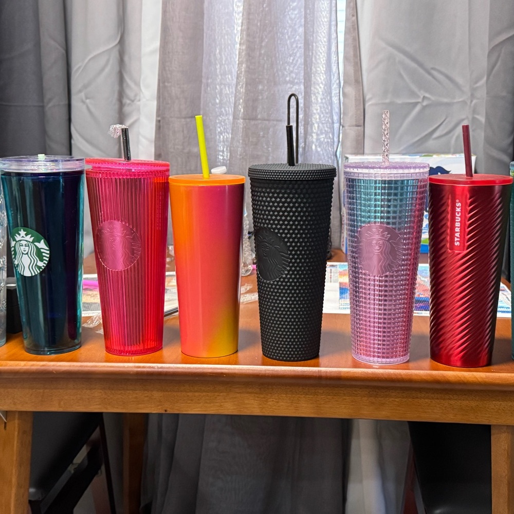 Starbucks tumblers